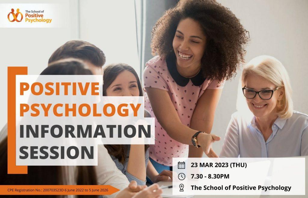 Positive Psychology Information Session March 2023