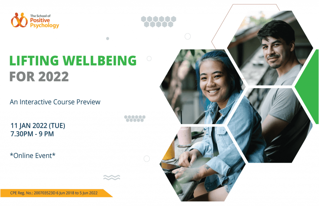 Lifting Wellbeing For 2022: Interactive Course Preview