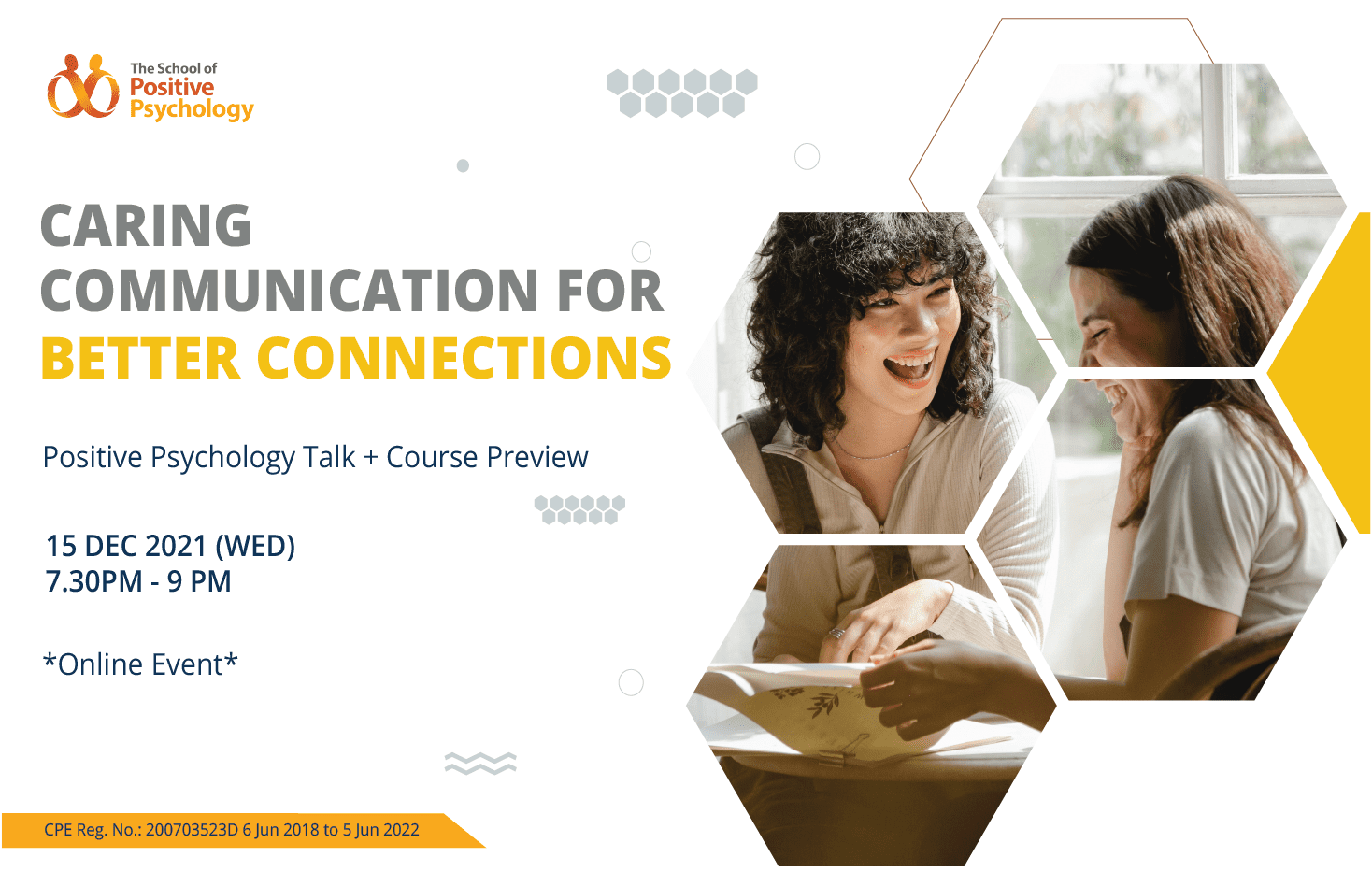 Caring Communication For Better Connections: Online Talk + Preview