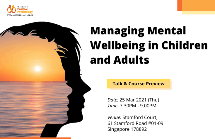 Talk + Preview: Managing Mental Wellbeing in Children and Adults