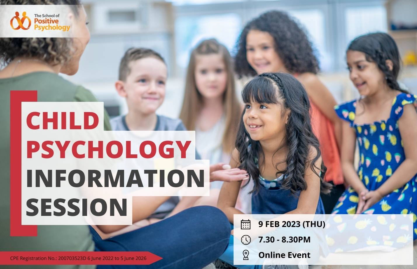 Online Child Psychology Information Session Feb 2023