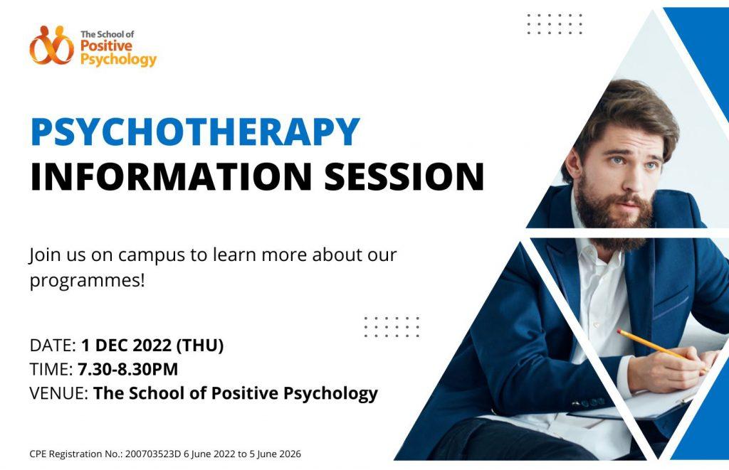 Psychotherapy Information Session December 2022