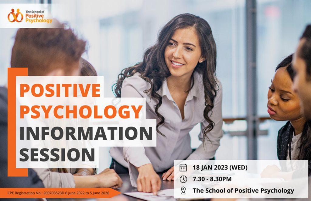 Positive Psychology Information Session January 2023