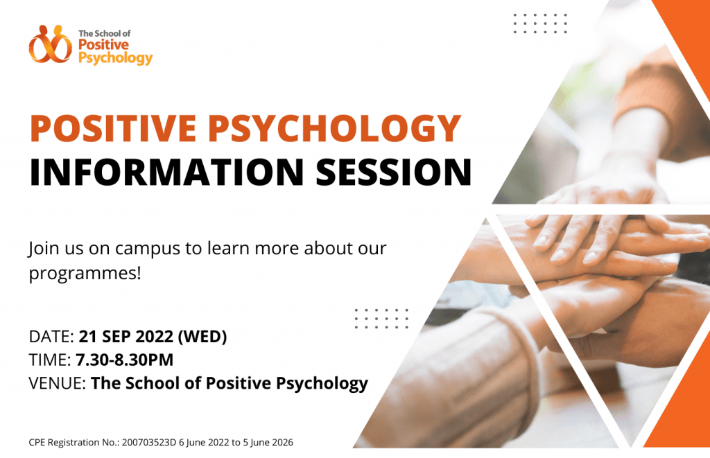 Positive Psychology Information Session September 2022