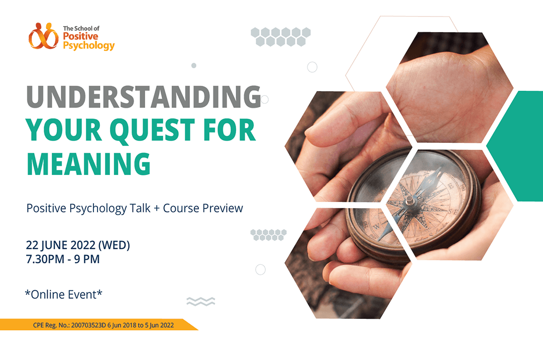 Understanding Your Quest For Meaning Talk + Course Preview