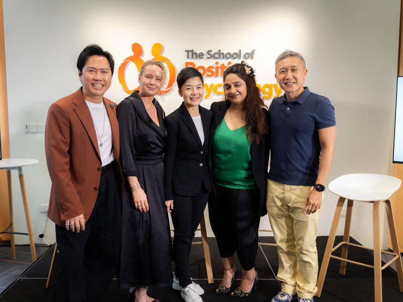 TSPP Positive Psychology Graduates at Open House 2025